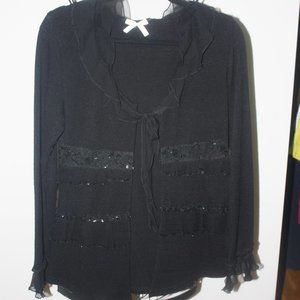 Aryeh Black Cardigan